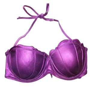 Disney Purple Mermaid Shell Bikini Top
